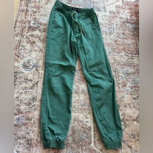 Men's Green Casual Pants